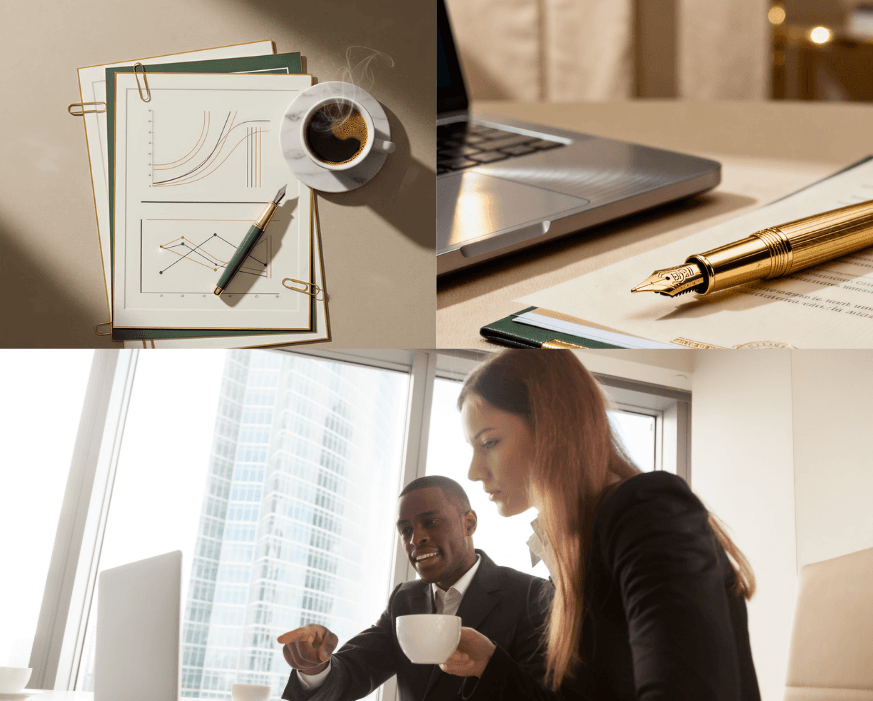 Investor relations visual